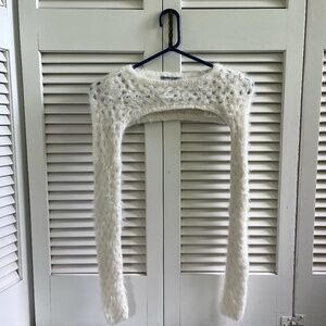 Urban Outfitters fuzzy shrug sweater